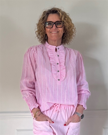 Marta Du Chateau Mdc Margaux Shirt 6811 Rosa Skjorte